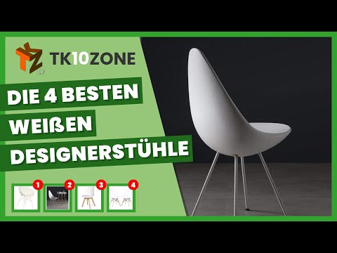 Die 4 besten weißen Designerstühle