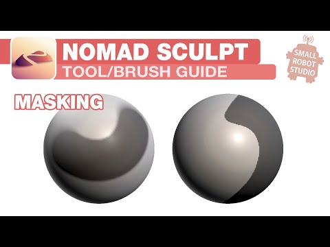 Nomad Sculpt: Masking Tools