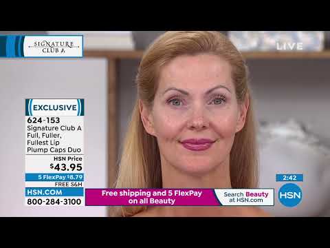 Signature Club A Full, Fuller, Fullest Lip Plump Caps Duo