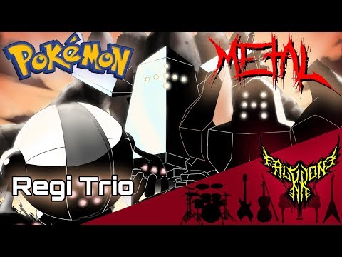 Pokémon RSE - Battle! Regirock/Regice/Registeel 【Intense Symphonic Metal Cover】