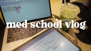 med school study vlog 🍄‍🟫 | d-31 to finals, room makeover, uni week in my life