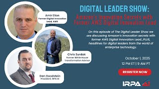 Amazon's innovation secrets with former AWS digital innovation lead