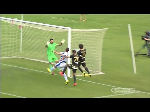 Benjamin Lauth gólja az MTK Budapest - Ferencvárosi TC mérkőzésen