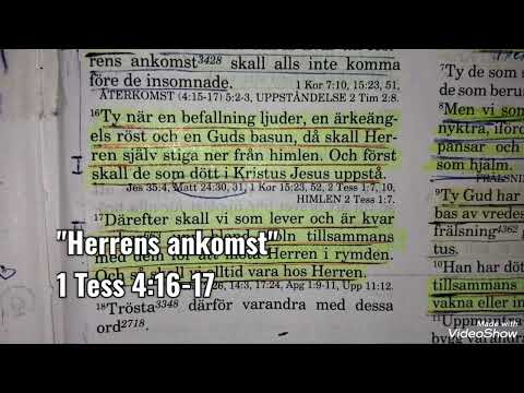 JESU ÅTERKOMST | MINI-BIBELSTUDIUM. Del 2. | När, var, hur?? BIBELN GER SVAR! | Se beskrivning!