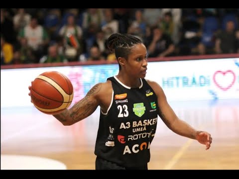 Tiffany Brown - Lulea vs A3 Basket