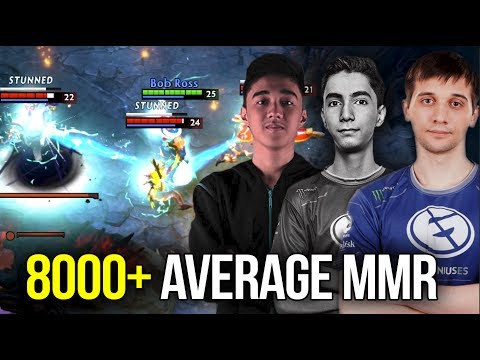 27k COMBO - SumaiL [Storm] - Abed [Shaker] & Arteezy [Drow] in 8k+ Average MMR Game - DOTA 2
