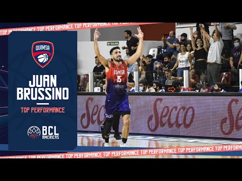 TOP PERFORMANCE - Juan Brussino (18 points) Highlights Quimsa vs. Nacional