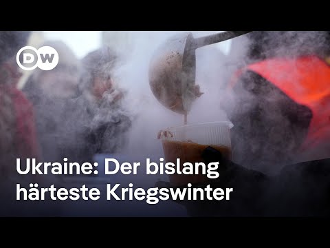 Ukraine: Wie die Menschen in Kyjiw dem bislang härtesten Kriegswinter trotzen | DW Nachrichten