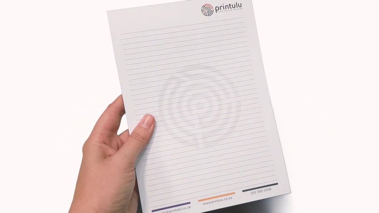 High Quality Notepad Printing | Printed Notepads With Printulu