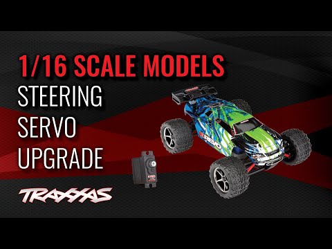 Traxxas 1/16 Scale Servo Upgrade