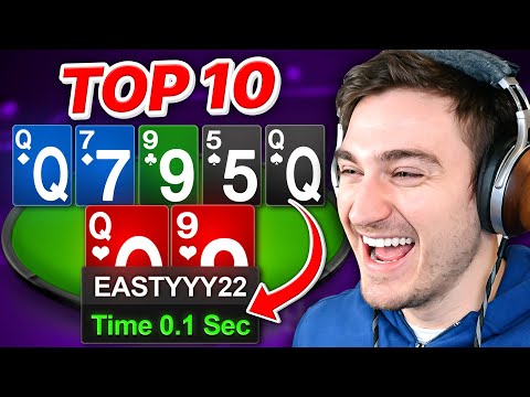 BLUFFING and SLOWROLLING the STAINS?! | Top 10 Hands Ep. 219