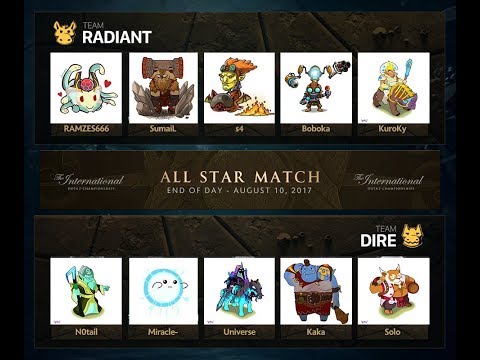 ALL STAR MATCH TI7 HIGHLIGHTS (ft. SumaiL & RAMZES666)