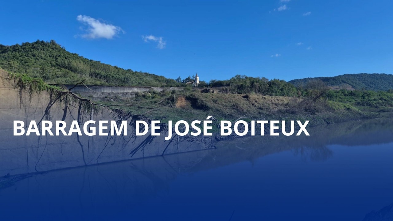 🚧 Após 21 anos, barragem de José Boiteux finalmente passa por reforma