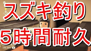 どうぶつの森。魚釣り５時間耐久