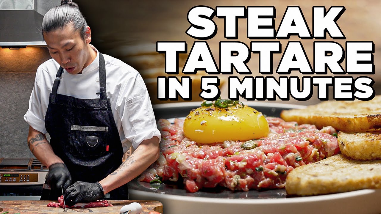 Steak Tar Tar in Under 5 minutes