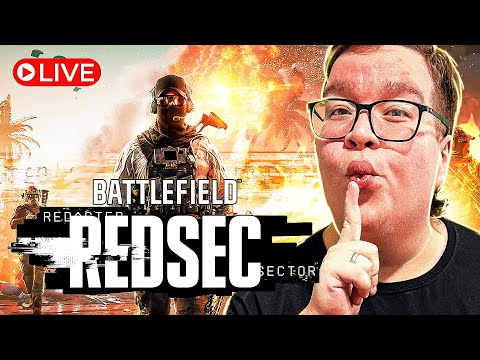 FINALMENTE BORA TESTAR O BATTLEFIELD: REDSEC 🪂💪🤠🔥 - !RedSec #SponsoredbyEA