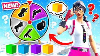 SPIN THE WHEEL Random BLOCK Game Mode in Fortnite Battle Royale