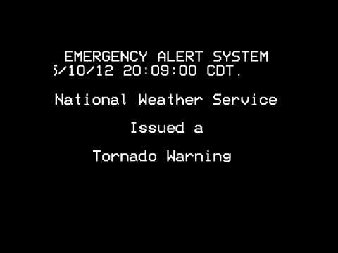 EAS Reenactment Mock: Tornado Warning for Webb, TX and La Salle TX - 05/10/2012 [v2]