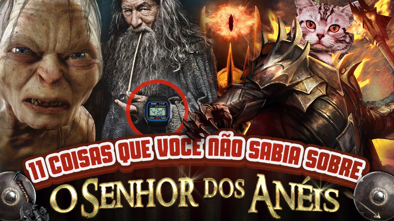 11 coisas que você não sabia sobre O SENHOR DOS ANÉIS