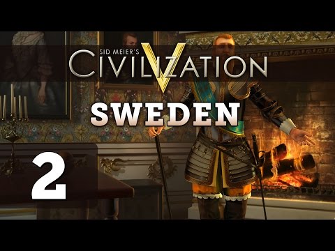 Civilization 5 Deity: Let's Play Sweden - Part 2