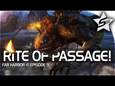 Fallout 4 Far Harbor DLC Gameplay Part 9  – “ANGLERS & RITE OF PASSAGE BATTLE!” (NEW DLC!)