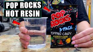 You Won’t Believe What Happens To POP ROCK Candy In HOT Resin?
