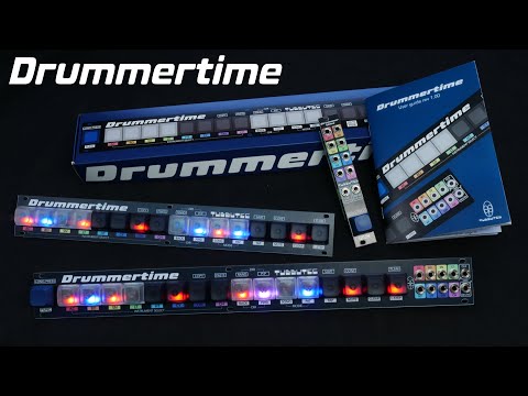 Drummertime - 1U drum sequencer with performance features