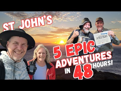 An Amazing 48 Hours in St John's Newfoundland - A Geocaching Tour Guide