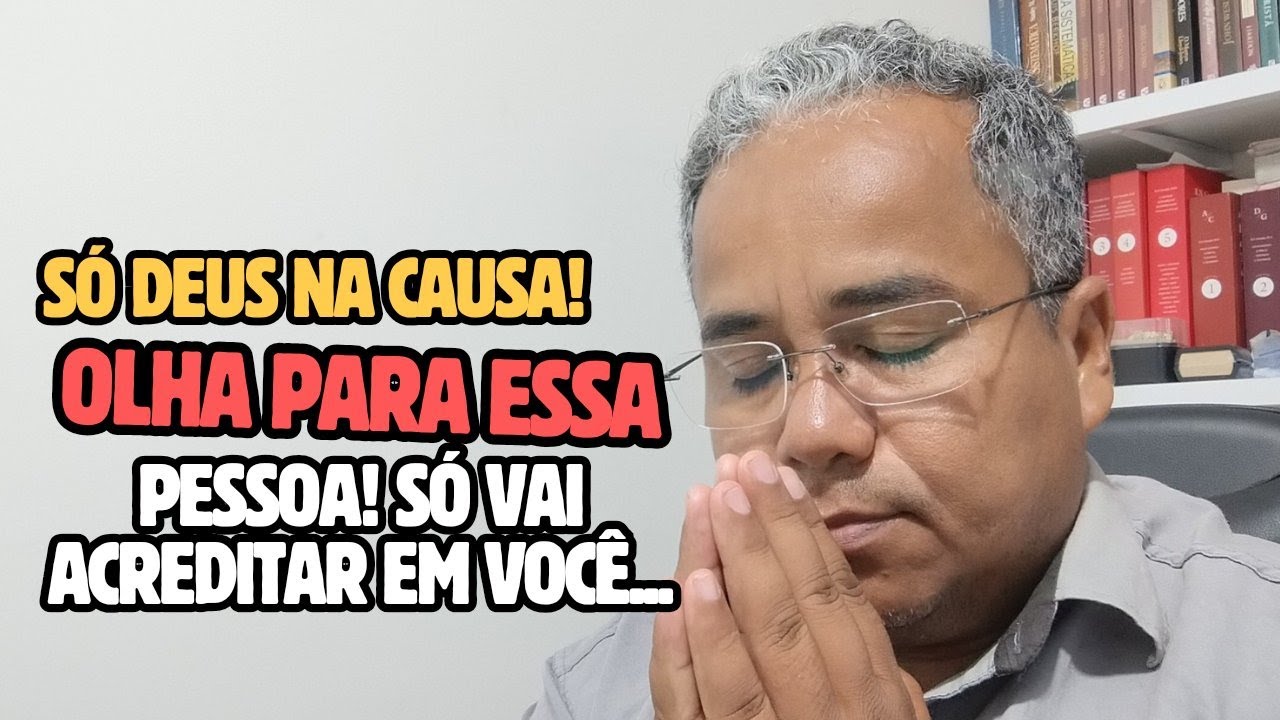 🛑SÓ DEUS NA CAUSA! OLHA PARA ESSA PESSOA! SÓ VAI ACREDITAR EM VOCÊ QUANDO VER😄🙏