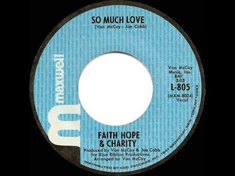 1970 HITS ARCHIVE: So Much Love - Faith Hope & Charity (mono 45)