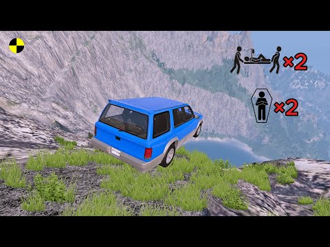 Realistic High-Speed Car Crashes in BeamNG.drive #83 | Ultra Detailed Crash Compilation
