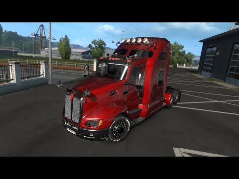 Euro Truck Simulator 2 Kenworth Series T660(Cargo Used Packagings 20T)