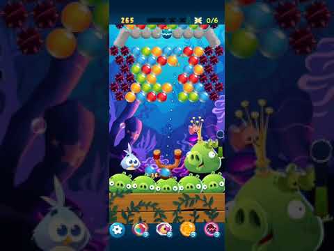 Angry birds pop bubble shooter level 225 3 STARS NO BOOSTER