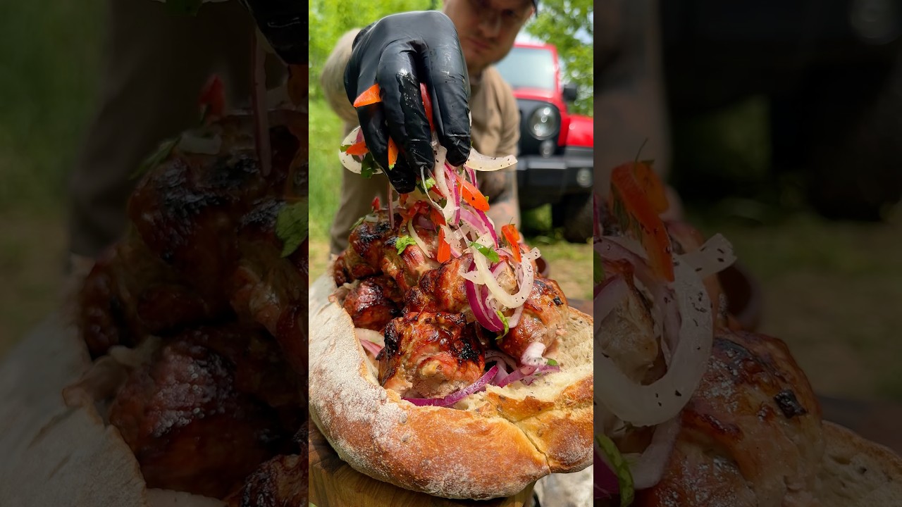 СОКОВИТИЙ ШАШЛИК У ГРАНАТОВОМУ СОЦІ 🥩🔥