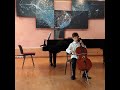 Mykhailo Synchyshyn 10 Y O J S Bach Bourre I II Aus Der Suite C Dur Für Cello Solo