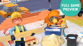 Litte Builders App for Kids 🚧 Adventures on the construction site with a crane, digger and more!