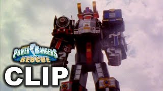 Download lagu Power Rangers Lightspeed Rescue - Supertrain Megazord Debut ('Rising From Ashes' Episode) mp3