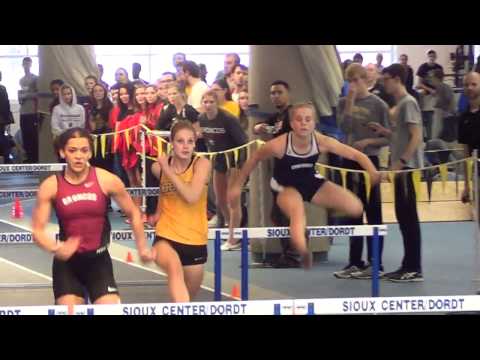 Womens 55m Hurdle Prelim - Unverferth