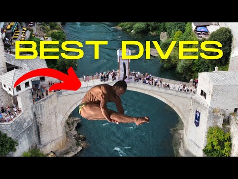 Watch the Red Bull Cliff Diving World Series BEST DIVES from Mostar, Bosnia-Herzegovina!