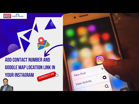 How to add a location and contact number link to your Instagram  instagram marketing