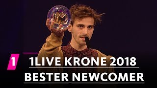 Fynn Kliemann ist &quot;Bester Newcomer&quot; | 1LIVE Krone 2018