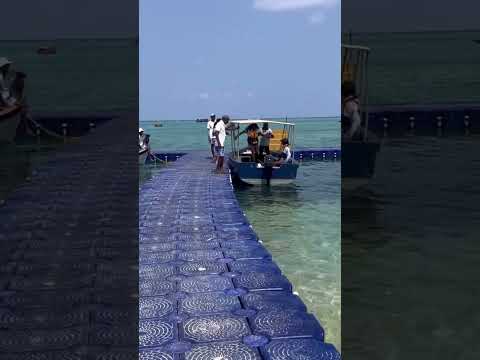 Thumbnail for Floating Jetty in Lakshadweep  #cruiseship #travel #lakshadweep #trending #viral #kavaratti #ship