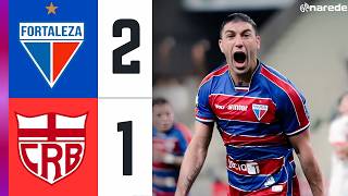 ✅ VIRADA COM DOIS GOLAÇOS NO CASTELÃO! FORTALEZA 2 X 1 CRB | MELHORES MOMENTOS E JOGO COMPLETO
