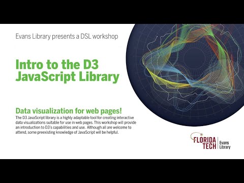 Digital Scholarship Lab Workshop: Intro to the D3 JavaScript Library