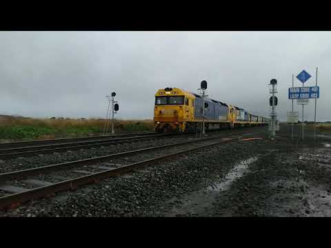 7736V Grain train at Gheringhap (25/6/2021)