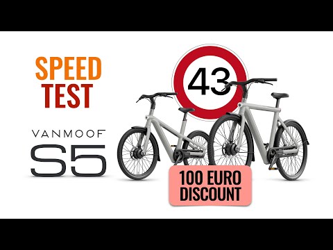 VanMoof S5 & A5 - Top Speed: 43 km/h! ( how to set US mode? )