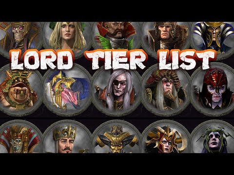 ULTIMATE 101 Lords Tier List (Total Warhammer 2)