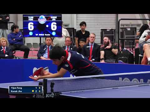 2018 US National Table Tennis Championships - Mens Singles Final - Kanak Jha vs Yijun Feng