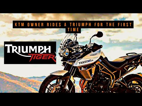 😈Triumph Tiger 800 FIRST RIDE 🔥🙌🏼 | What does it feel like to ride a big bike?
