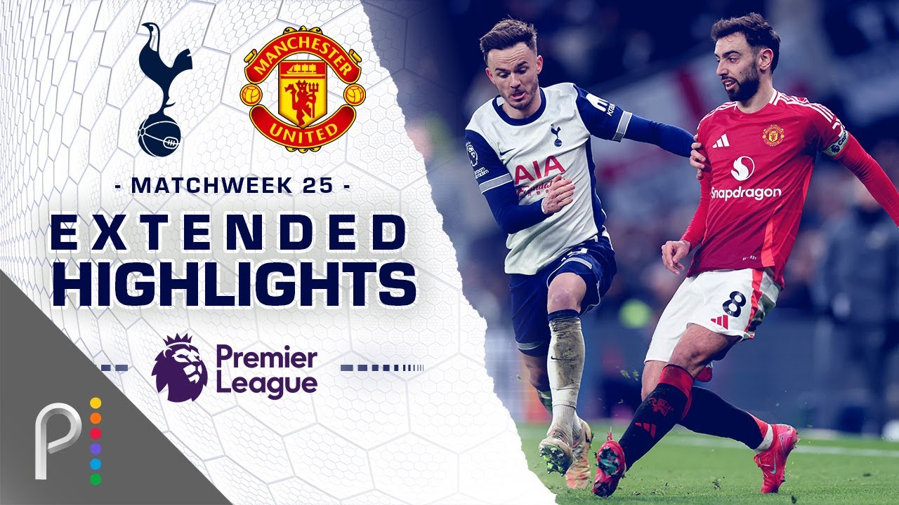 Tottenham Hotspur v. Manchester United | PREMIER LEAGUE HIGHLIGHTS | 2/16/2025 | NBC Sports